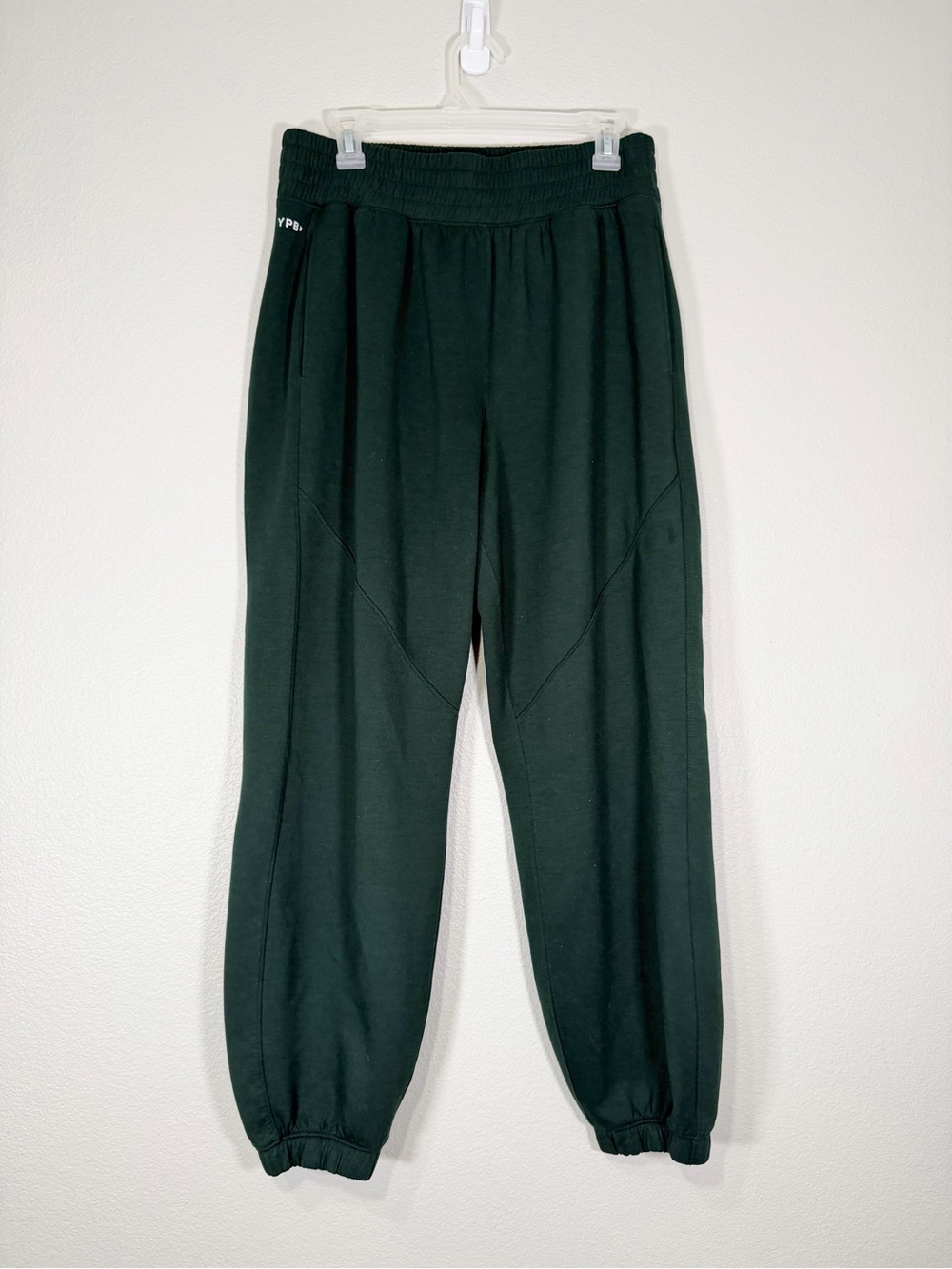 YPB Abercrombie and Fitch Jogger NeoKNIT Sweatpants Active Dark Green Women L